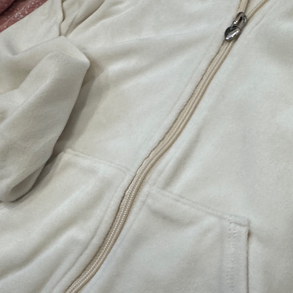H&M and Old Navy Floral Pink and Cream Kids Cardigan and Hoodie Set - Picture 8 of 11